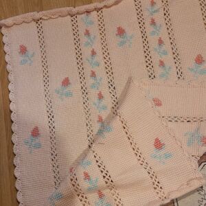 Handmade Knited Baby Blanket
